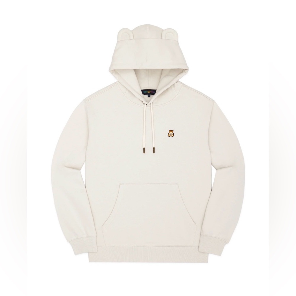 Teddy Fresh Classic Bear Ear Hoodie Oyster